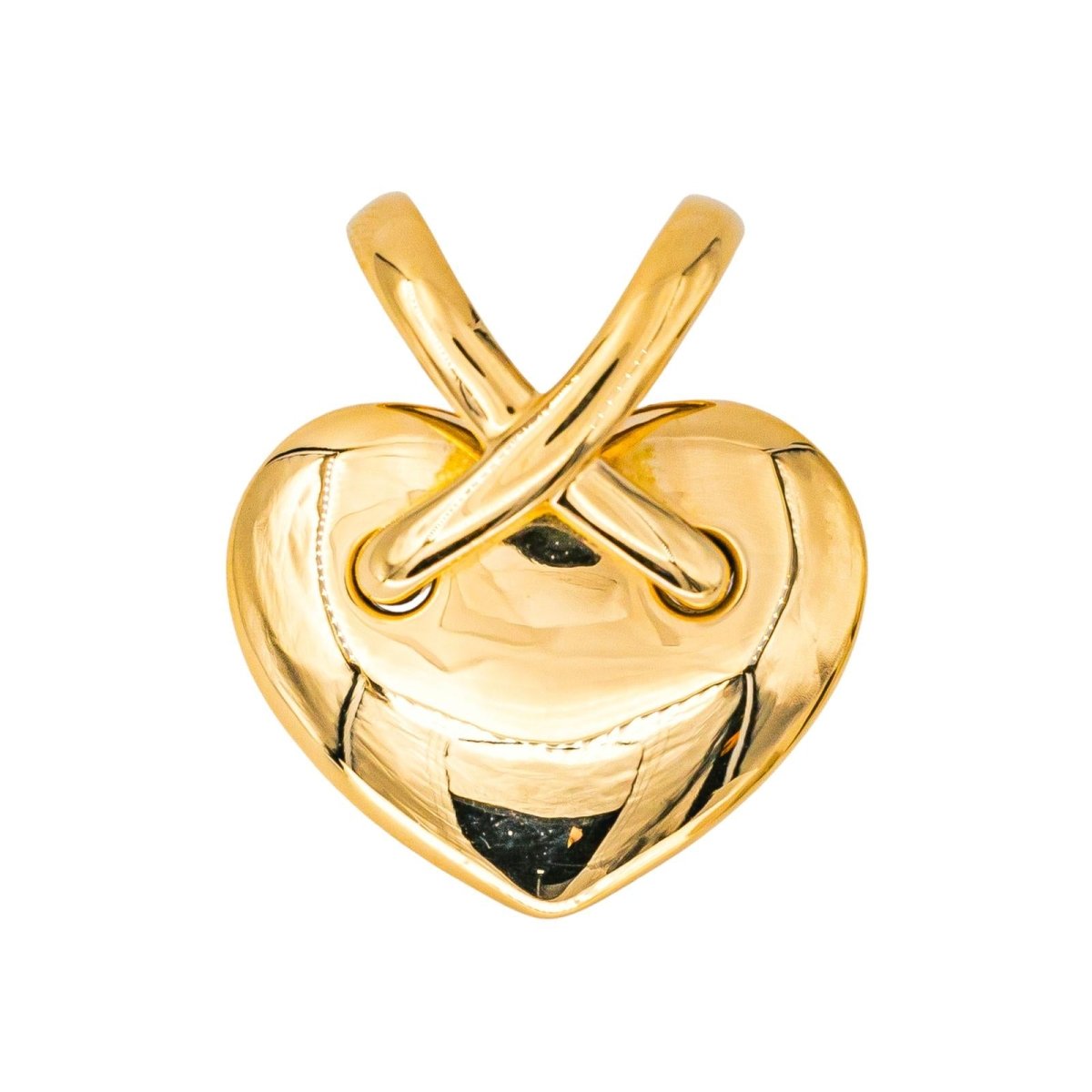 Pendentif CHAUMET "Coeur Lien" en or jaune - Castafiore