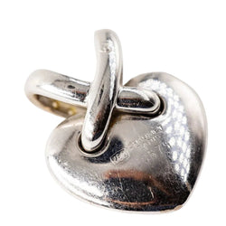 Pendentif CHAUMET "Coeur Liens" en or blanc et diamants - Castafiore
