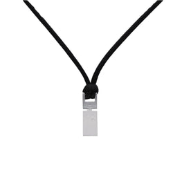 Pendentif Chaumet lien simple en or gris 18 Cts avec 0,05 Cts de diamants brillants G - VS de 2005. - Castafiore