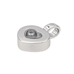Pendentif CHOPARD "Happy Diamonds" en or blanc et diamant - Castafiore