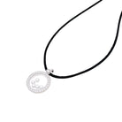 Pendentif CHOPARD "Happy Diamonds" en or blanc et diamants - Castafiore