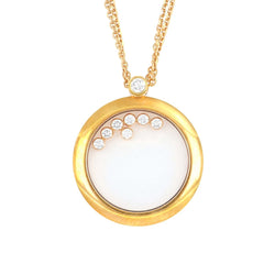Pendentif Chopard Happy Diamonds Or Rose et Diamants - Castafiore
