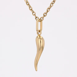 Pendentif corne d'abondance or jaune - Castafiore