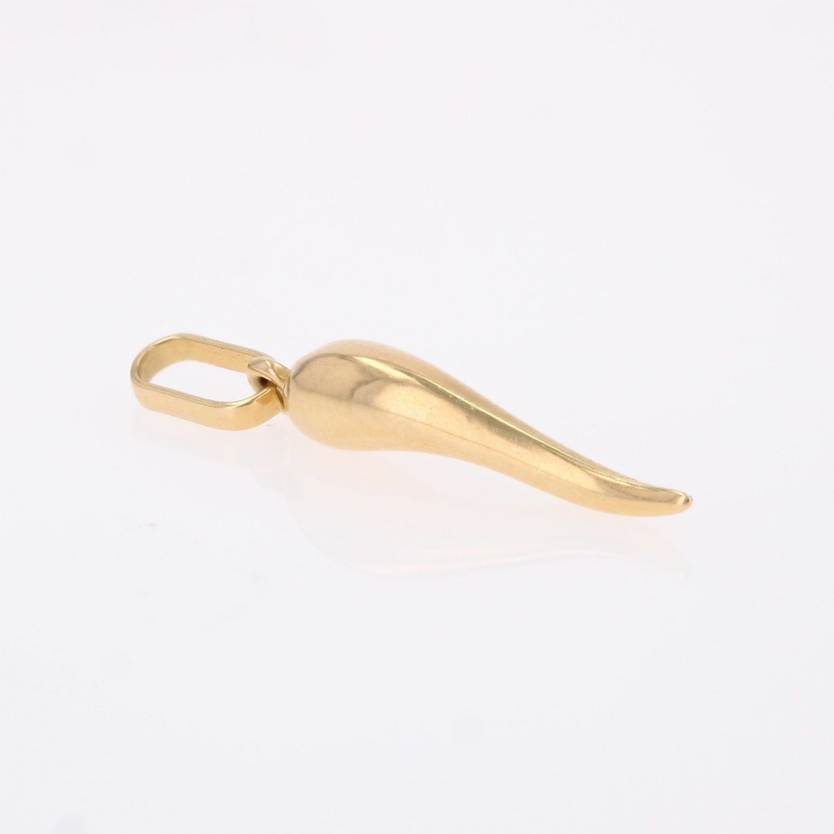 Pendentif corne d'abondance or jaune - Castafiore