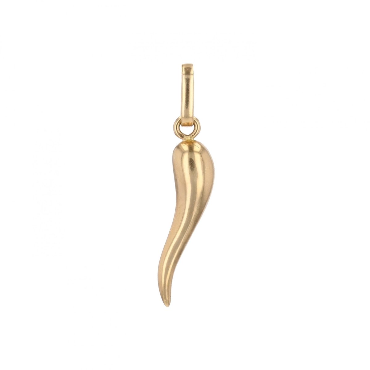 Pendentif corne d'abondance or jaune - Castafiore