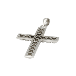Pendentif Croix en platine et diamants - Castafiore