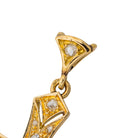 Pendentif Croix Or jaune Diamant - Castafiore