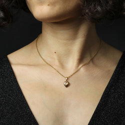 Pendentif Cur en or rose - Castafiore