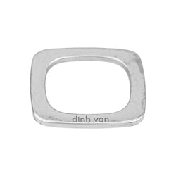 Pendentif DINH VAN "Impression" en or blanc - Castafiore