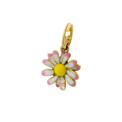 Pendentif DIOR "Diorette" en or jaune, émail et diamant - Castafiore
