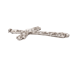 Pendentif en argent et diamants - Castafiore