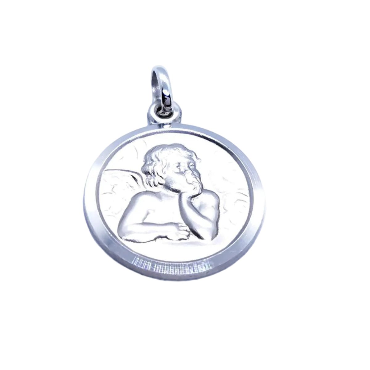 Pendant Medal White gold