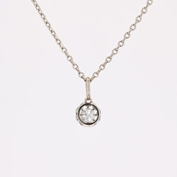 Pendentif en or blanc et diamant - Castafiore