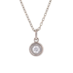 Pendentif en or blanc et diamant - Castafiore