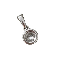 Pendentif en or blanc et diamant - Castafiore