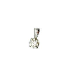 Pendentif en or blanc et diamant - Castafiore