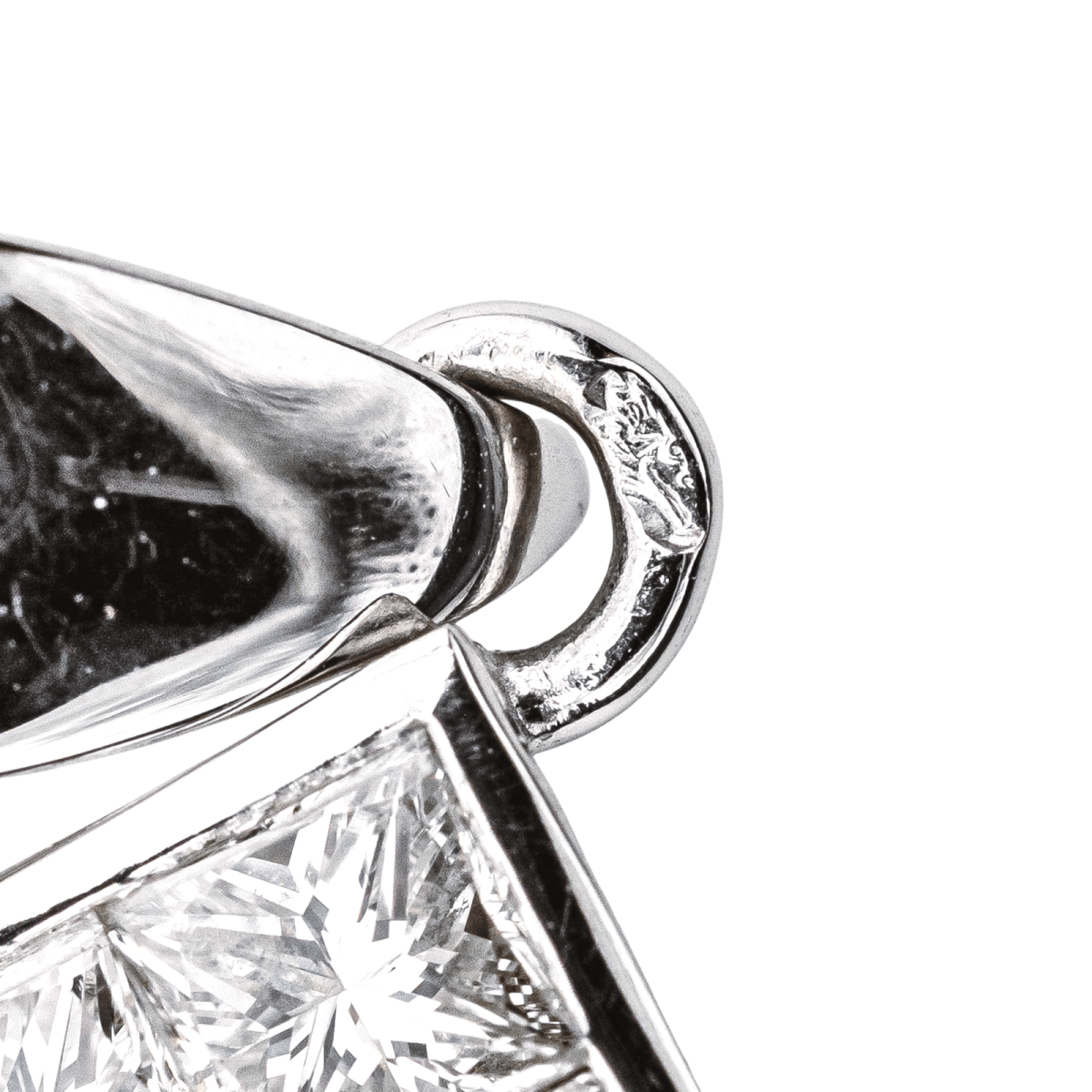 Pendentif en or blanc et diamant - Castafiore