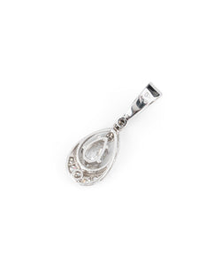 Pendentif en or blanc et diamants - Castafiore