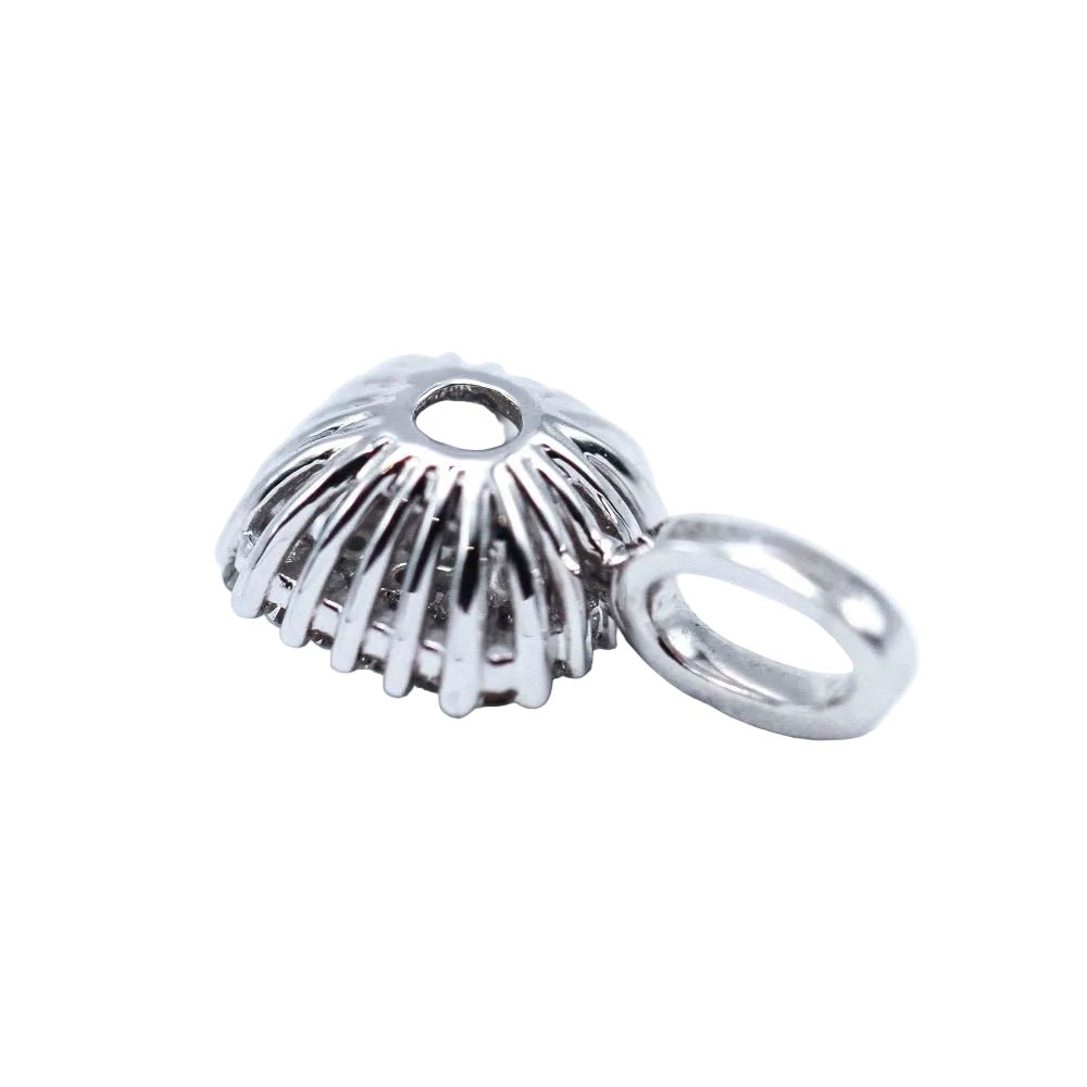 Pendentif en or blanc et diamants - Castafiore