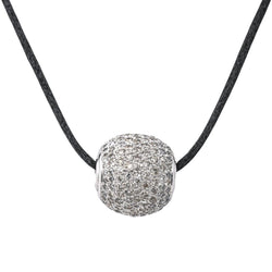 Pendentif en or blanc et diamants - Castafiore