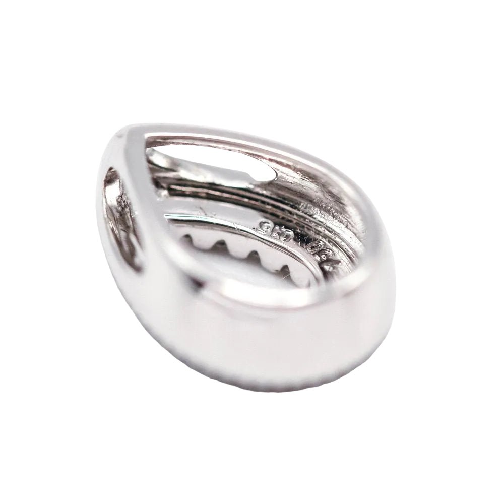 Pendentif en or blanc et diamants - Castafiore