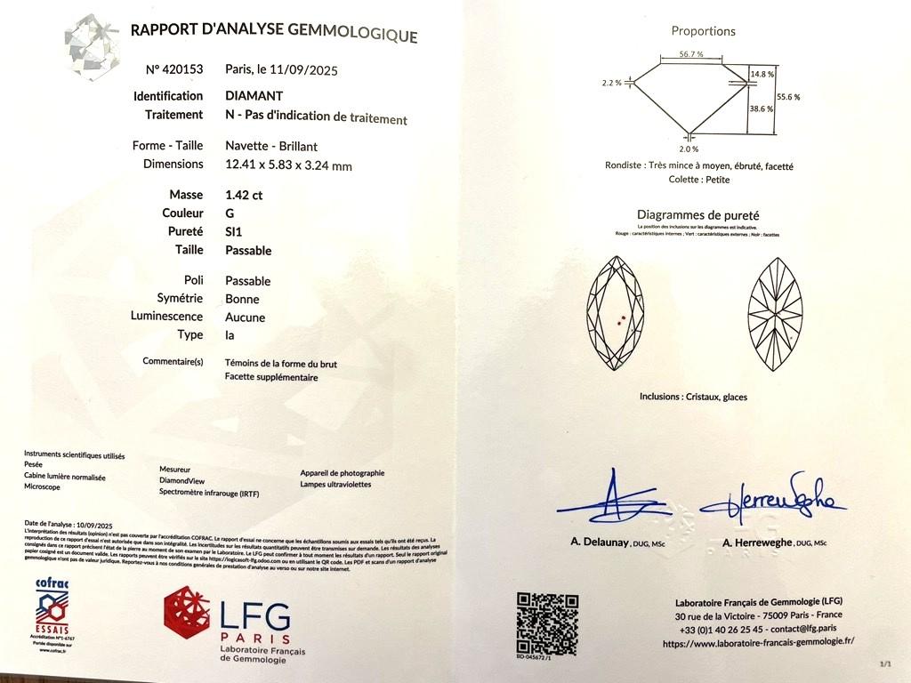 White gold pendant diamond