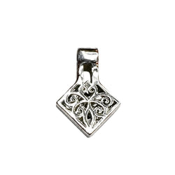 Pendentif en or blanc et diamants - Castafiore