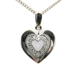 Pendentif en or blanc et diamants - Castafiore