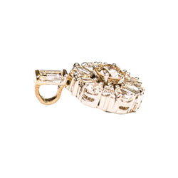 Pendentif en or blanc et diamants - Castafiore