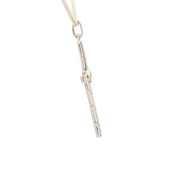 Pendentif en or blanc et diamants - Castafiore