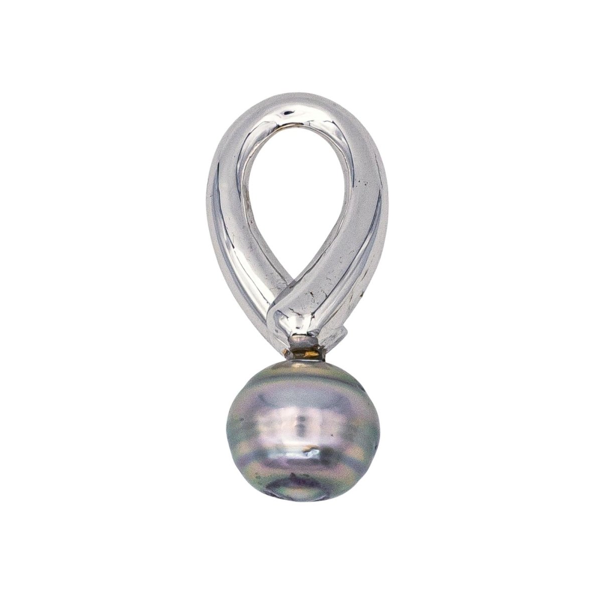 White gold pendant Pearl