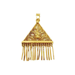 Pendentif en or champagne - Castafiore