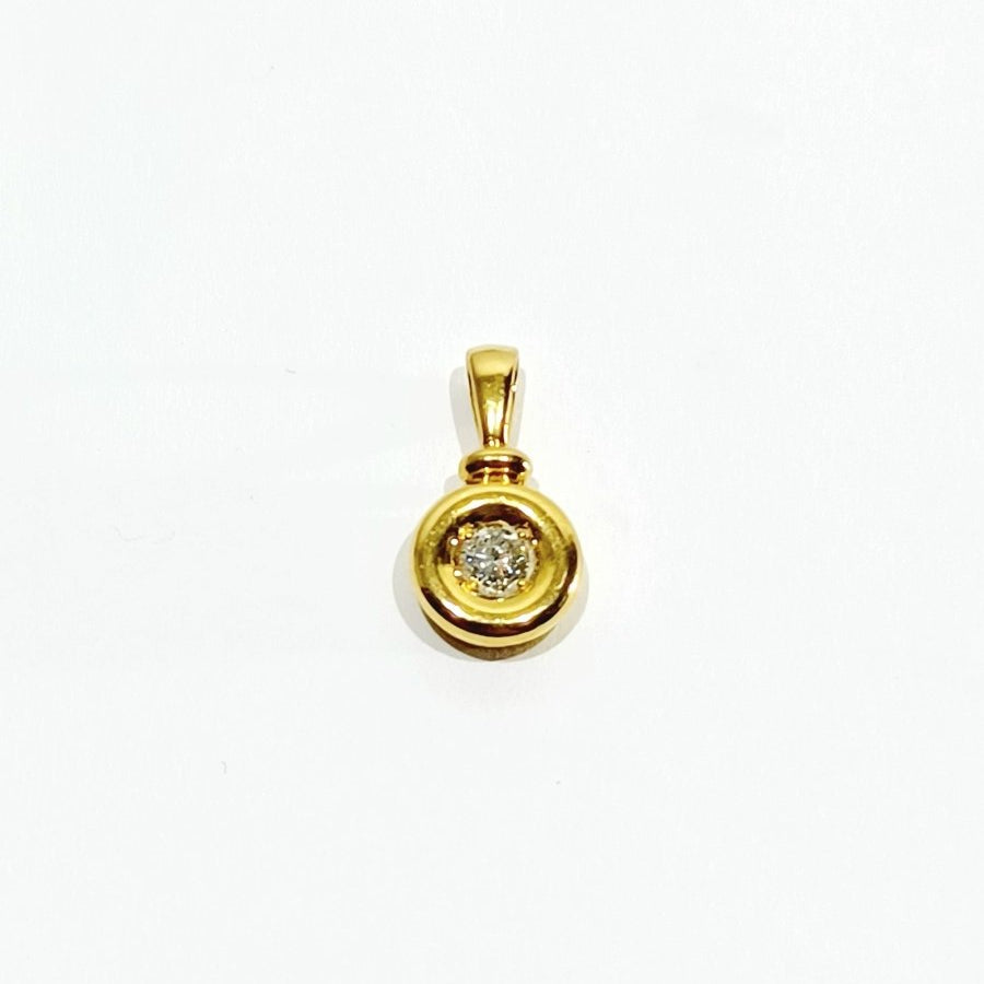 Pendentif en or et diamant - Castafiore