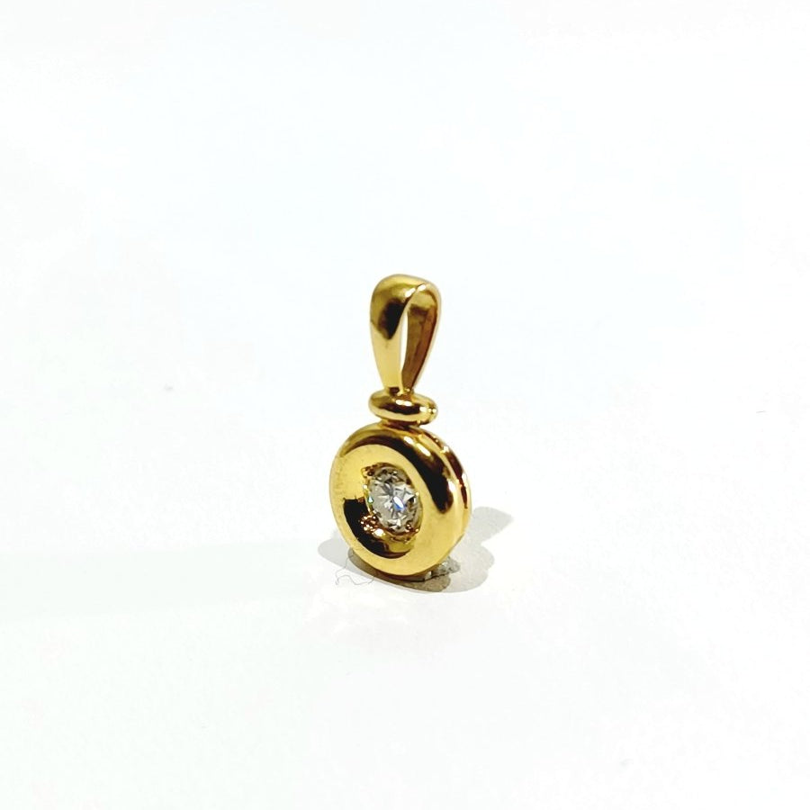 Pendentif en or et diamant - Castafiore