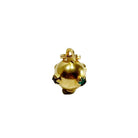 Pendentif En Or Forme Boule Avec Pierres - Castafiore