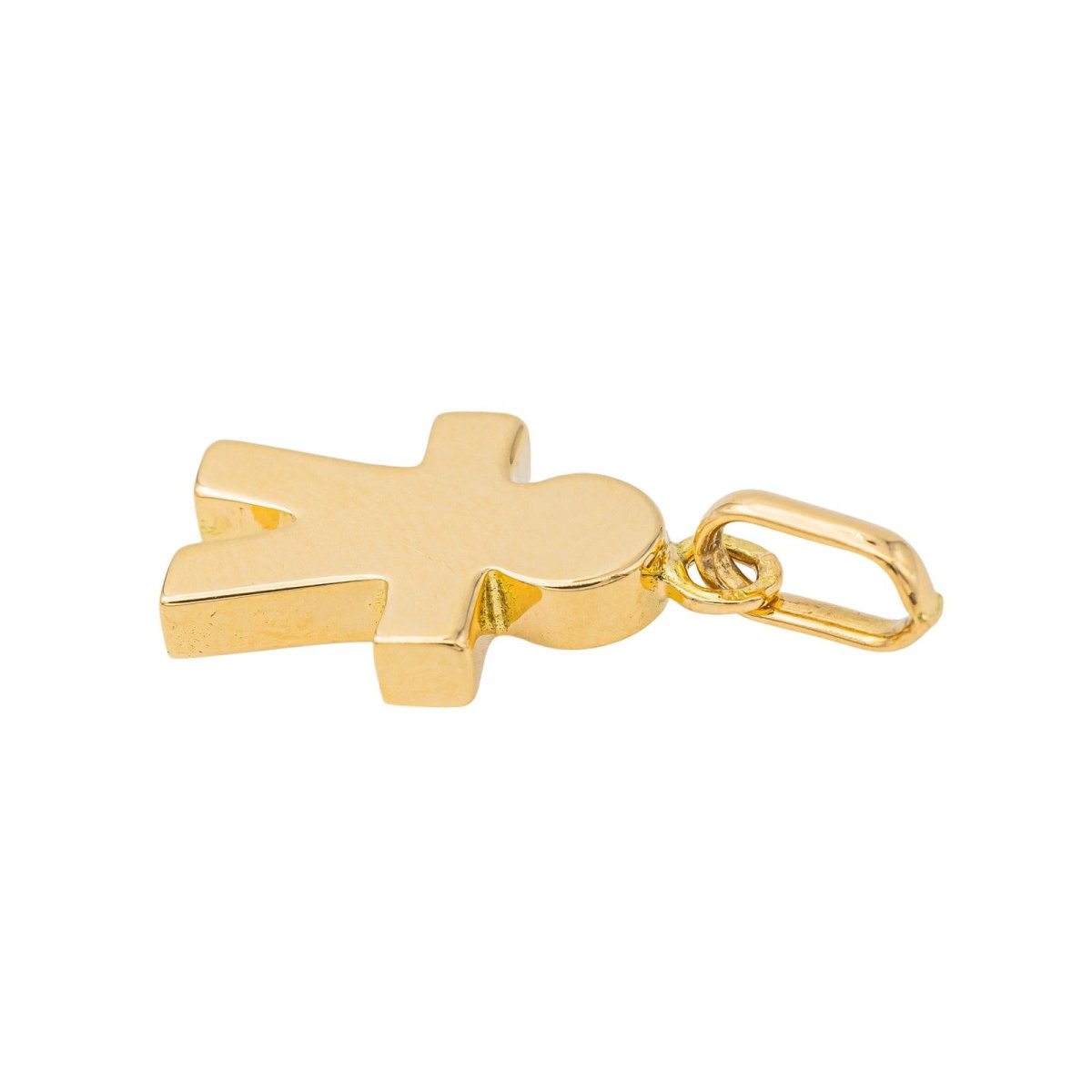 Yellow gold pendant