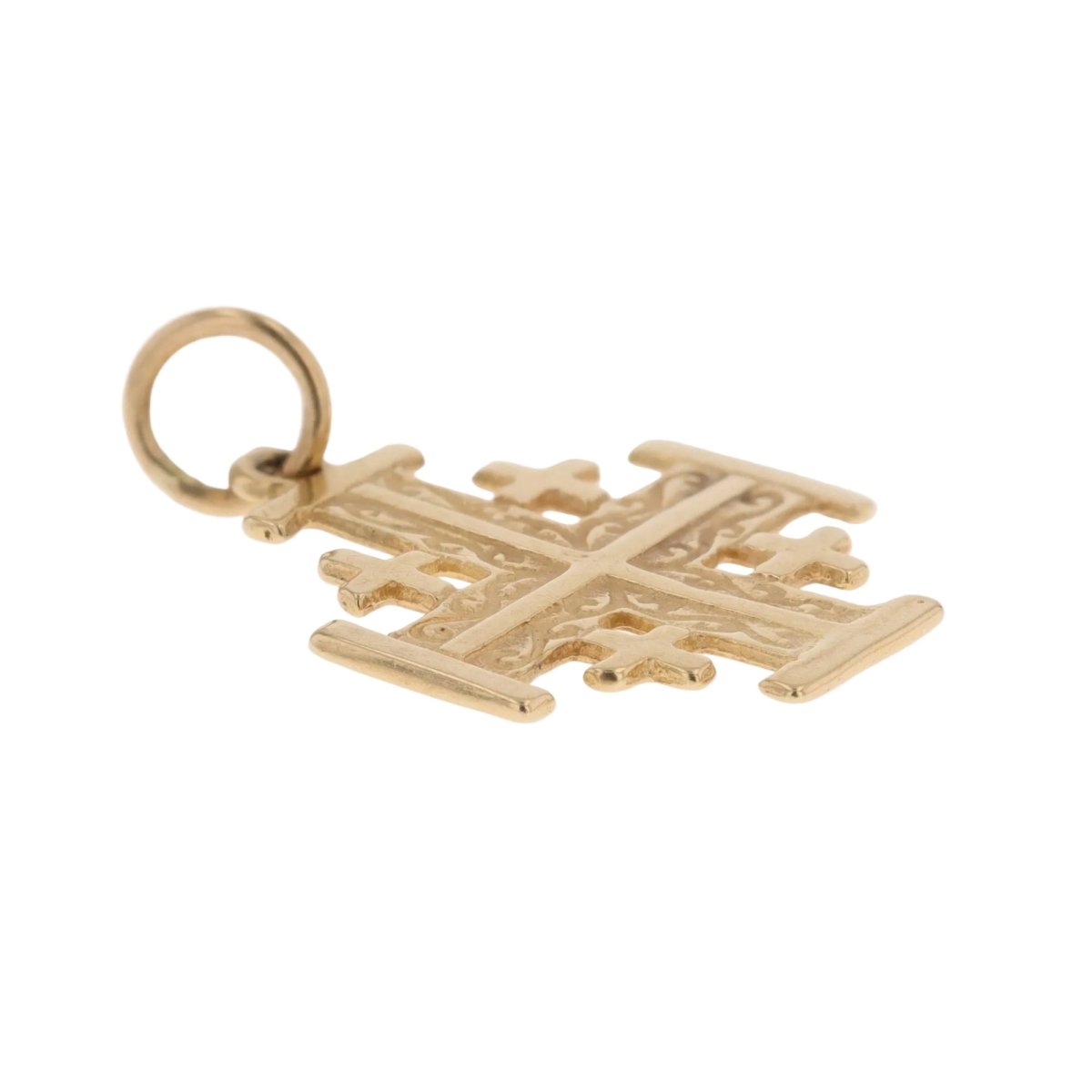 Jerusalem Cross yellow gold
