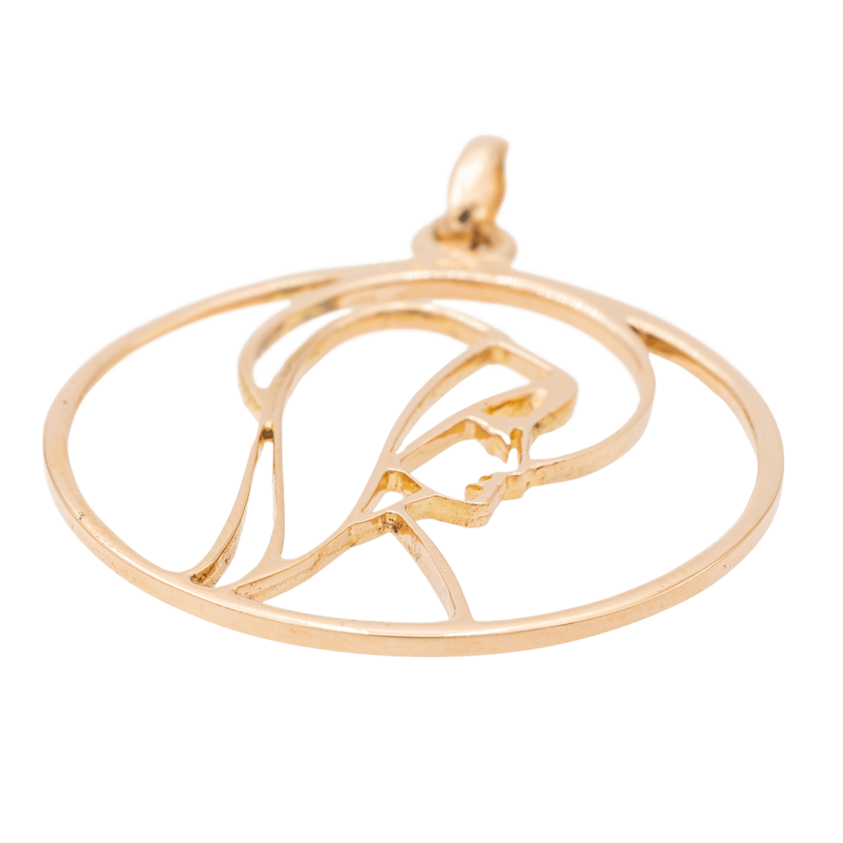 Pendant Virgin Yellow gold