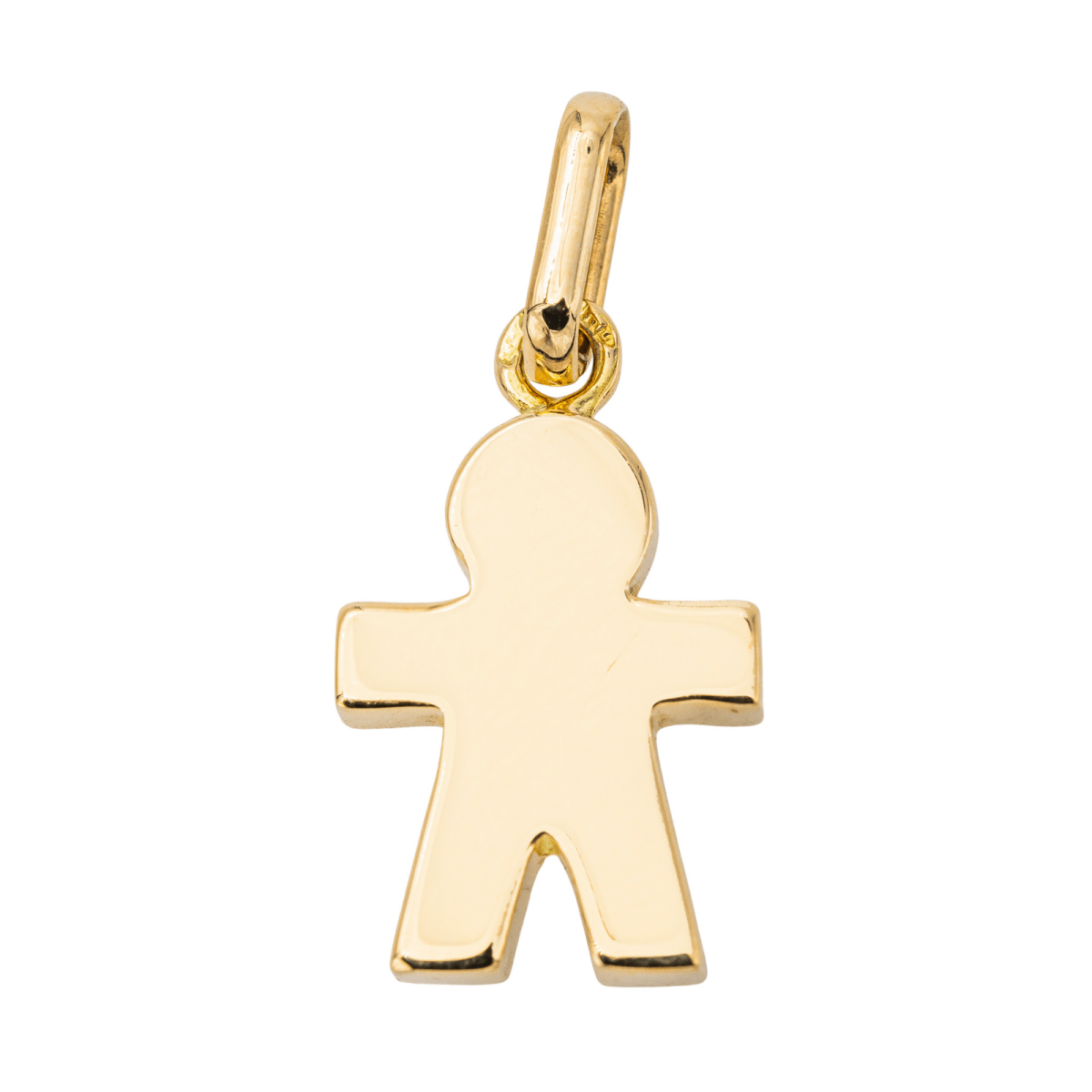Yellow gold pendant