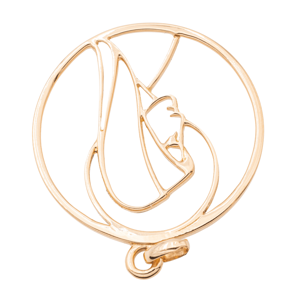 Pendant Virgin Yellow gold