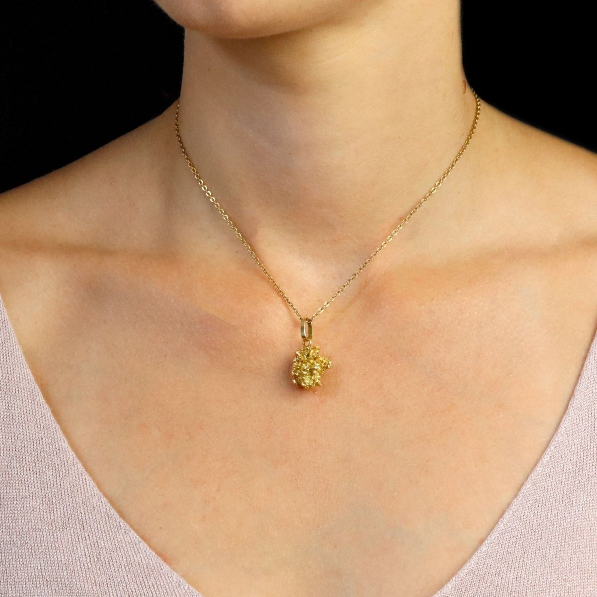 Pendentif en or jaune - Castafiore