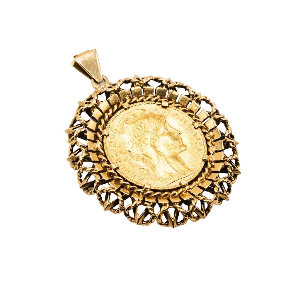 Pendentif en or jaune - Castafiore