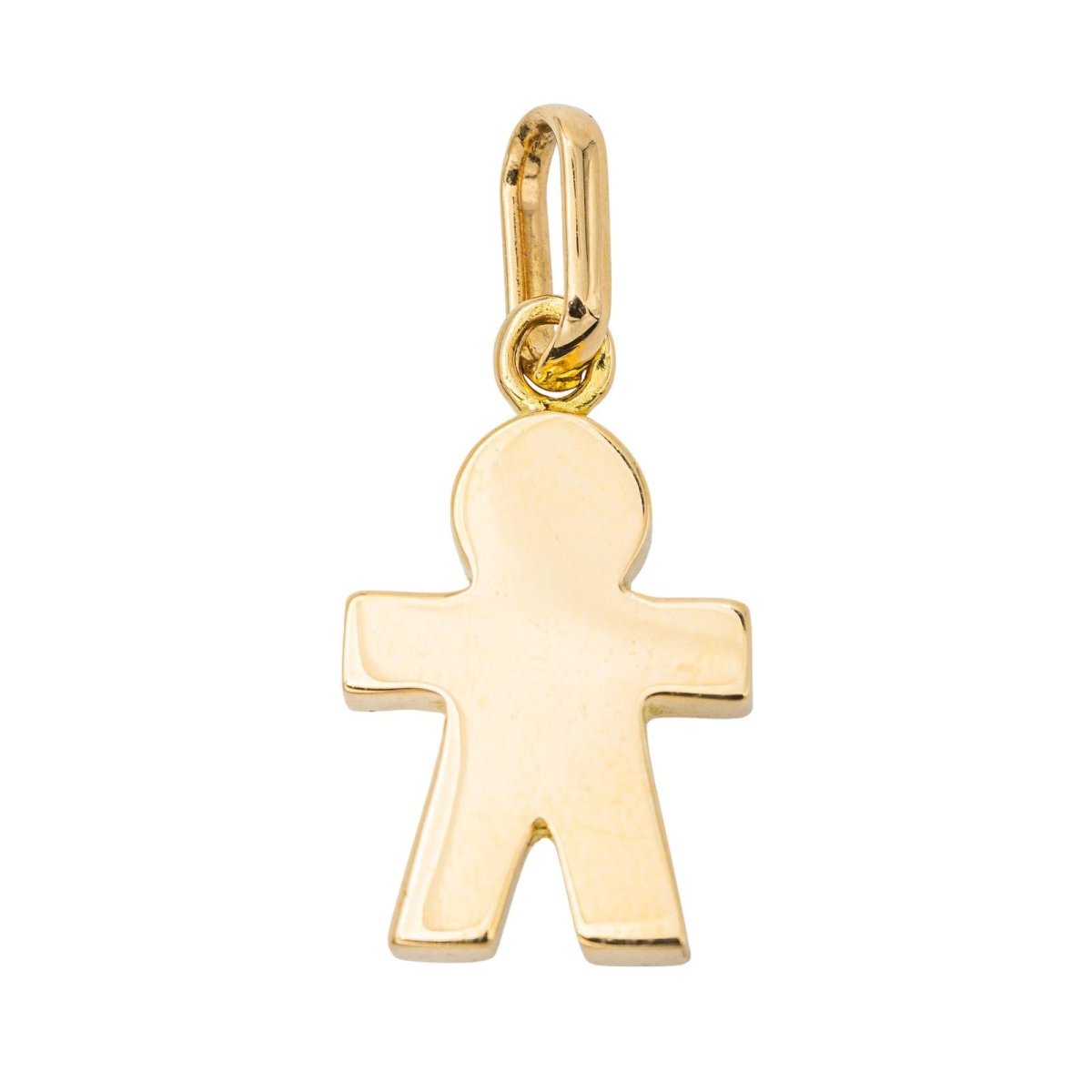 Yellow gold pendant
