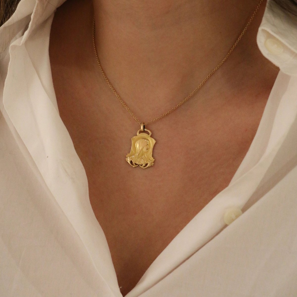 Pendentif en or jaune - Castafiore