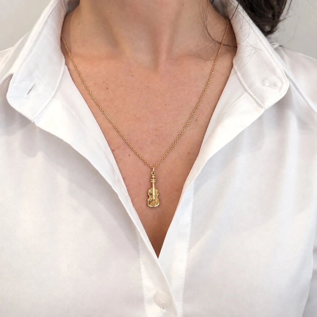 Pendentif en or jaune - Castafiore
