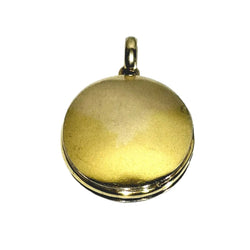 Pendentif en or jaune, émail, perle et diamants - Castafiore