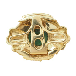 Pendentif en or jaune, émeraude et diamants - Castafiore