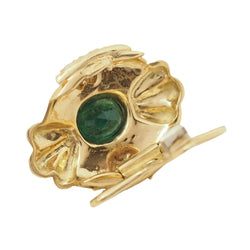 Pendentif en or jaune, émeraude et diamants - Castafiore