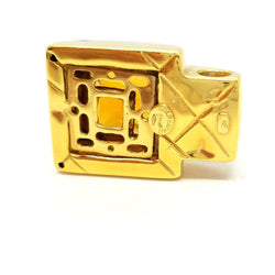 Pendentif en or jaune et citrine - Castafiore