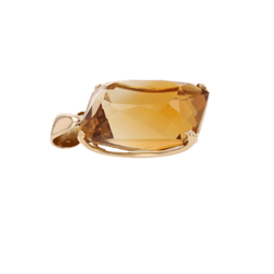 Pendentif en or jaune et citrine - Castafiore